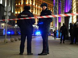 La nota oficial precisa que el ataque contra un edificio del FSB en la calle Bolsháya Lubianka fue perpetrado por una sola persona y no por varias, como se informó en un primer momento. AFP / D. Dilkoff