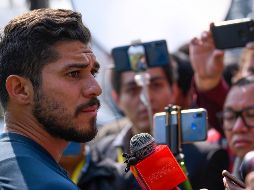 Henry Martín se dijo emocionado por la posibilidad de que América consiga dos títulos en dos años. Imago7 / R. Vadillo