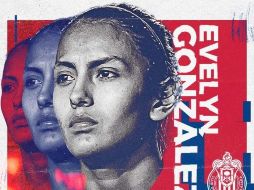 Evelyn González disputó cinco torneos cortos con las universitarias, club en el que apenas anotó en siete oportunidades durante los 59 partidos que jugó. TWITTER / @ChivasFemenil