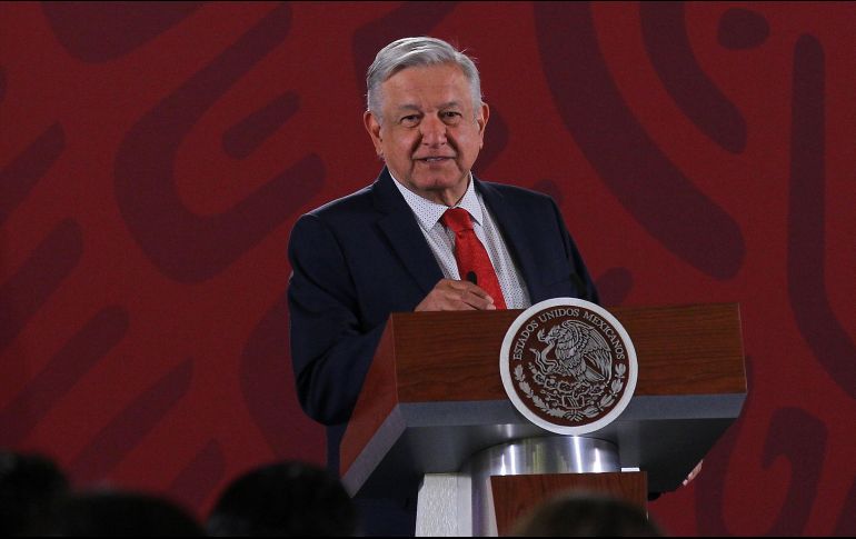 López Obrador afirma que este nuevo tratado comercial permitirá encaminarnos hacia la ruta del crecimiento económico. NTX/I. Hernández