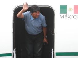 Evo Morales llegó a México el 12 de noviembre y se marchó casi un mes después. GETTY IMAGES