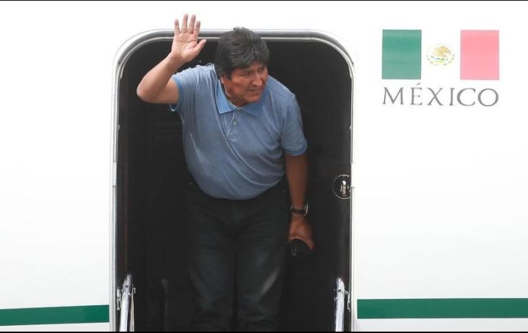 Evo Morales llegó a México el 12 de noviembre y se marchó casi un mes después. GETTY IMAGES