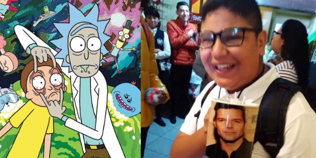 Pide de intercambio una taza de "Rick & Morty" y le dan una de Ricky Martin