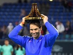 Nadal luce firme rumbo al inicio de la temporada 2020 de la ATP. EFE