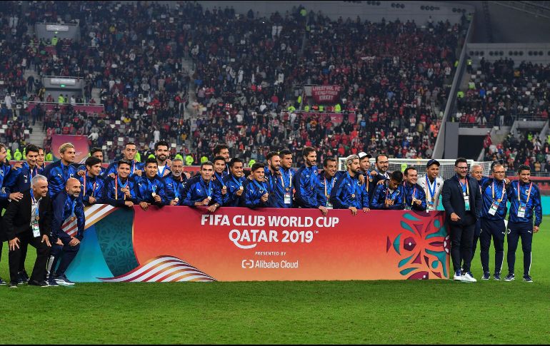 Rayados se quedó con el tercer puesto del Mundial de Clubes 2019. EFE / N. Thekkayil