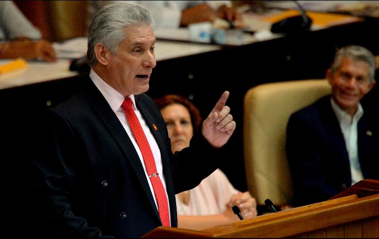 El mandatario cubano, aseguró mantendrán la solidaridad y cooperación con Venezuela. AFP/Y. Lage