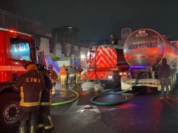 El fuego inició alrededor de las 5:30 horas. TWITTER / @SGIRPC_CDMX