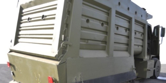 Aseguran dos veh&iacute;culos blindados con siglas de un grupo de delincuencia organizada