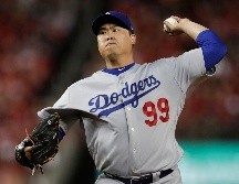 El surcoreano terminó con una foja de 14-5 y una efectividad de 2.32 con los Dodgers de Los Ángeles la temporada pasada. AP / ARCHIVO