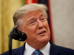 Donald Trump es acusado de retener 400 millones de dólares en asistencia a Ucrania para presionar una investigación a su potencial adversario político, Joe Biden. AP/ARCHIVO