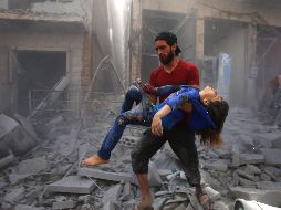 En Idlib viven unos tres millones de personas, la mitad de ellas desplazadas de otras partes del país donde el régimen de Damasco ha retomado el poder. AFP/A. Ketaz