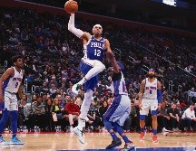 Acertado. Tobias Harris fue el líder anotador de los Sixers. AFP