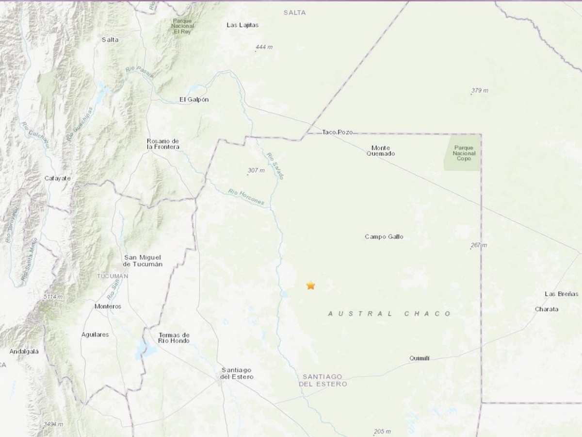  Un temblor de 6.1 grados estremece el noroeste de Argentina