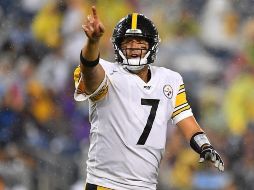 Roethlisberger sufrió una lesión en el codo en el juego de la Semana 2 ante Halcones Marinos de Seattle. INSTAGRAM / @Steelers