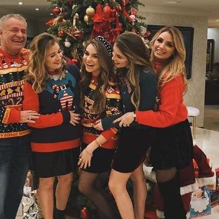 Angélica Rivera y "El güero" Castro celebran Navidad juntos