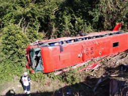 Elementos de diversas corporaciones atendieron el percance. ESPECIAL/Protección Civil Veracruz