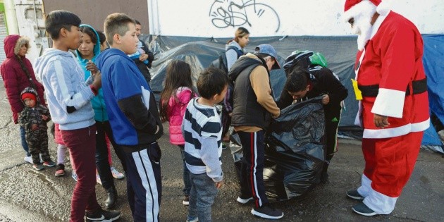 Alivian la espera de ni&ntilde;os migrantes