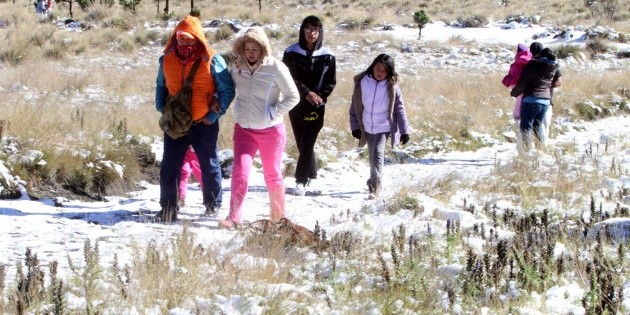 Pronostican nevadas y aguanieve para el noroeste de M&eacute;xico