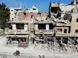 La región de Idlib está dominada por yihadistas del grupo Hayat Tahrir al Cham y otros movimientos rebeldes. AFP / ARCHIVO