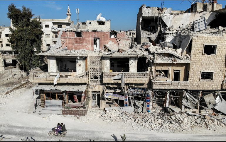 La región de Idlib está dominada por yihadistas del grupo Hayat Tahrir al Cham y otros movimientos rebeldes. AFP / ARCHIVO