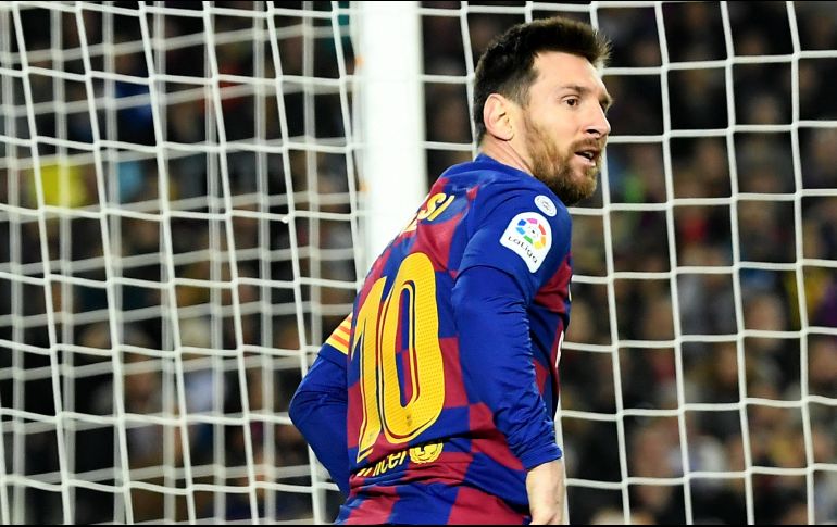 El seis veces ganador del Balón de Oro recordó que al principio le ''costaba mucho hacer goles'', aunque el camerunés Samuel Eto'o siempre le animaba. AFP / ARCHIVO