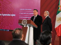 Santiago Nieto dijo durante la conferencia matutina del Presidente que la UIF a su cargo tiene como objetivo principal cero tolerancia a la corrupción e impunidad. NTX / J. Lira