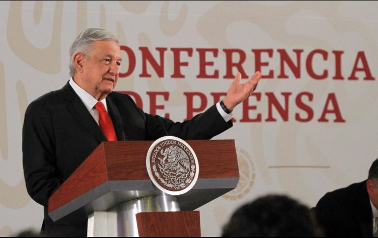 López Obrador reiteró su llamado a que se respete el derecho de asilo. NTX/J. Lira
