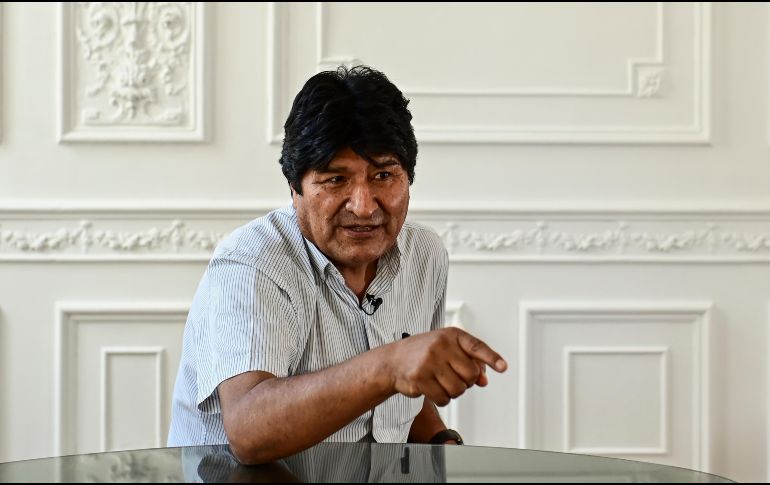 El expresidente Evo Morales está actualmente asilado en Argentina. AFP/ARCHIVO