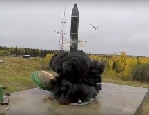 Putin ha descrito al vehículo de navegación hipersónica Avangard como una innovación tecnológica comparable con el lanzamiento del primer satélite soviético en 1957. AP / Prensa del Ministerio de Defensa ruso