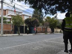 El Gobierno ha reclamado por la vigilancia policial en la embajada mexicana en Bolivia, donde se resguardan exfuncionarios bolivianos. EFE/ARCHIVO