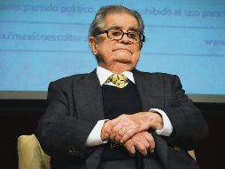 Miguel León-Portilla. Considerado el portavoz de los antiguos mexicanos y defensor de las culturas originarias. CORTESÍA