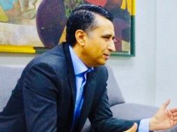 Martín Almádez, delegado estatal de Fundación Movimiento Ciudadano. TWITTER/@AlmadezMartin