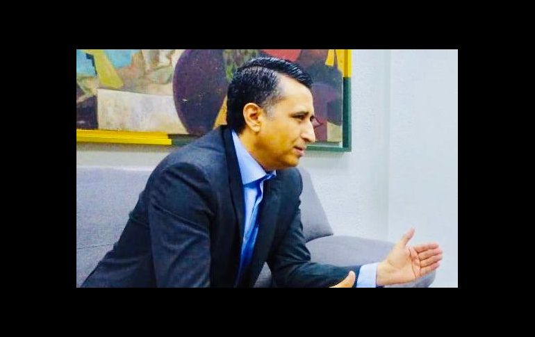 Martín Almádez, delegado estatal de Fundación Movimiento Ciudadano. TWITTER/@AlmadezMartin