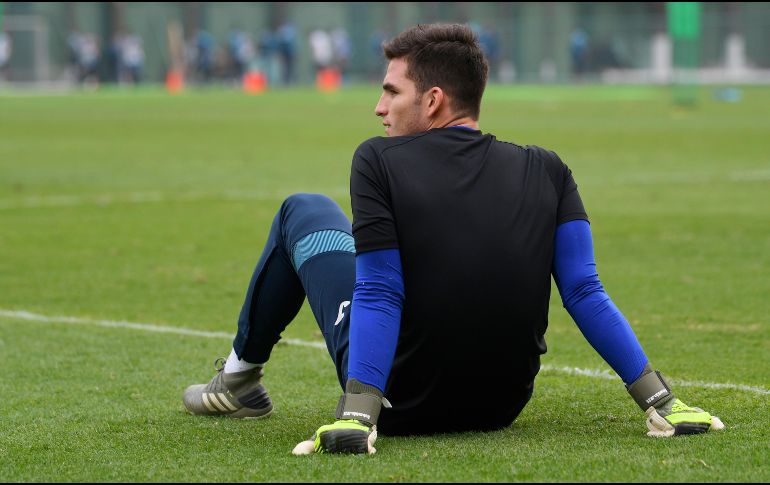 Jurado sintió una molestia durante el entrenamiento de ayer, dio a conocer el club. IMAGO 7/R. Vadillo