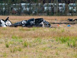 Cuatro personas fueron trasladadas al hospital tras el accidente. AP/S. Clause-The Lafayette Advertiser