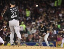 El abridor jalisciense, Austin Bibens-Dirkx, cargó con la derrota. FACEBOOK/CharrosBeisbolOficial