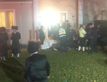 Cinco personas, todas jasídicas, resultaron heridas y fueron llevadas a un hospital, dos de ellas están situación crítica. TWITTER/avitalrachel