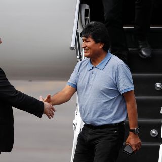 Información sobre viaje de Evo Morales, al final de sexenio