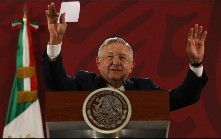 El vocero del PAN asegura que el presidente López Obrador utilizó en campaña el mismo discurso que viene repitiendo en el gobierno. AP / ARCHIVO