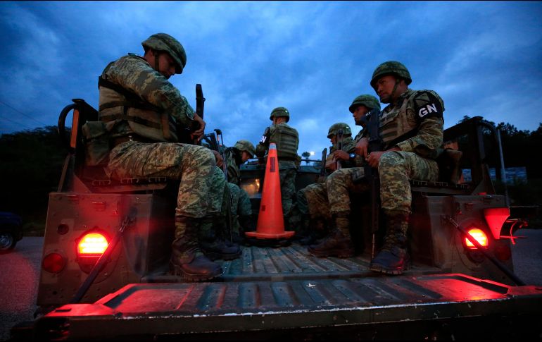 Durazo dijo que se mantendrá como prioridad el proceso de maduración organizacional y administrativa de la Guardia Nacional. AP/ARCHIVO