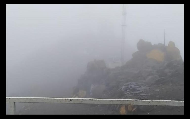 El acceso al Nevado de Colima estará cerrado hasta nuevo aviso. TWITTER/PCJalisco