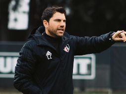 Cufré. El estratega del Atlas ultima detalles para el comienzo del nuevo torneo. TWITTER / @atlasfc
