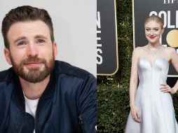 Dakota Fanning y Chris Evans, están entre los presentadores de la noche. TWITTER / @goldenglobes