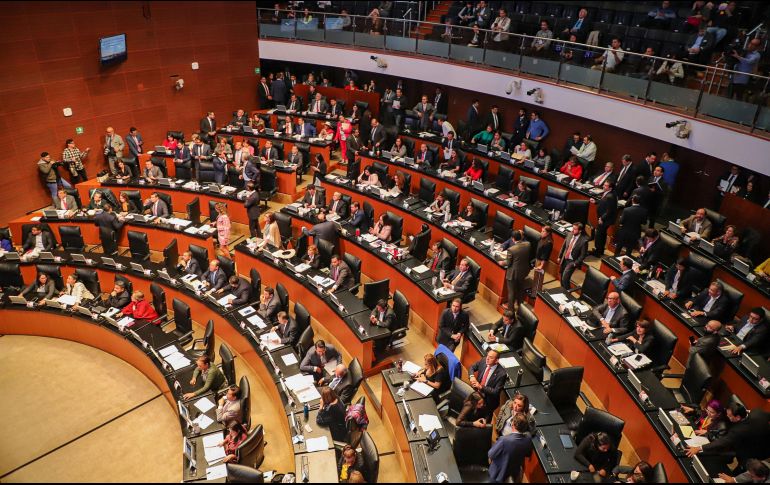 La Cámara alta destaca a través de un comunicado los avances logrados en diversos campos legislativos. NTX/ARCHIVO