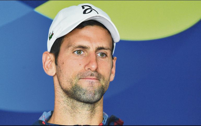 Preparado. Djokovic, quien encabeza el equipo de Serbia, se declaró listo para encarar la ATP Cup. AFP