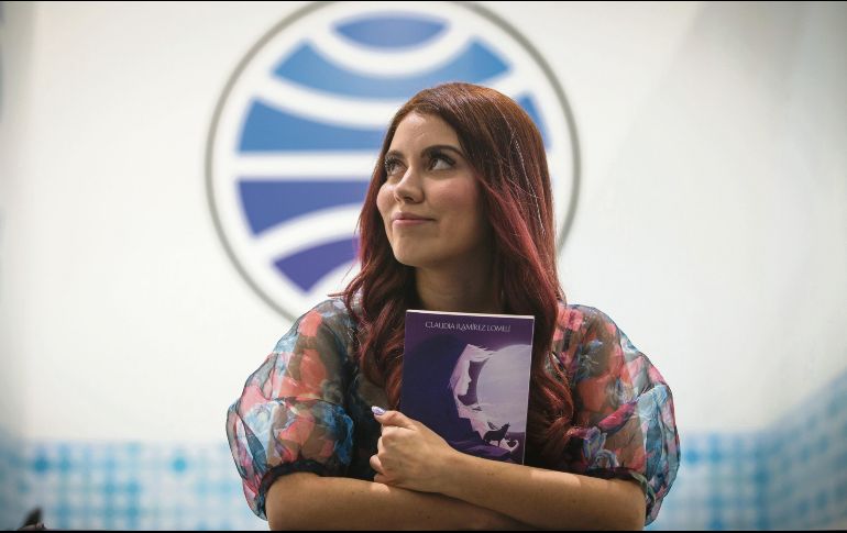 Claudia Ramírez. Presentó recientemente su libro “La Ladrona de la Luna”, secuela de “El Príncipe del Sol”. EL INFORMADOR/F. Atilano