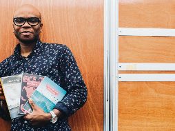 Edem Awumey visitó Guadalajara como representante de la literatura escrita en Quebec. EL INFORMADOR/G. Gallo