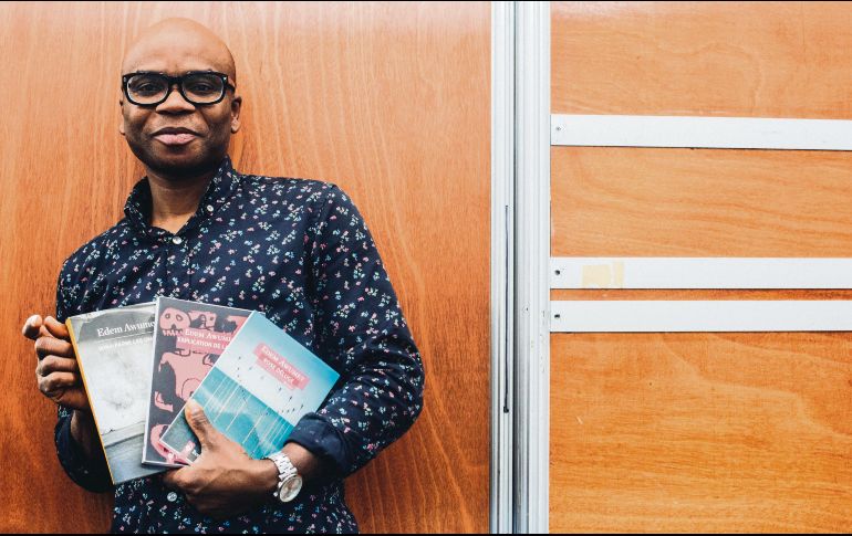 Edem Awumey visitó Guadalajara como representante de la literatura escrita en Quebec. EL INFORMADOR/G. Gallo