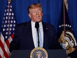 Trump aseguró que Soleimaní también orquestó el asalto a la embajada de EU en Bagdad. AP/E. Vucci