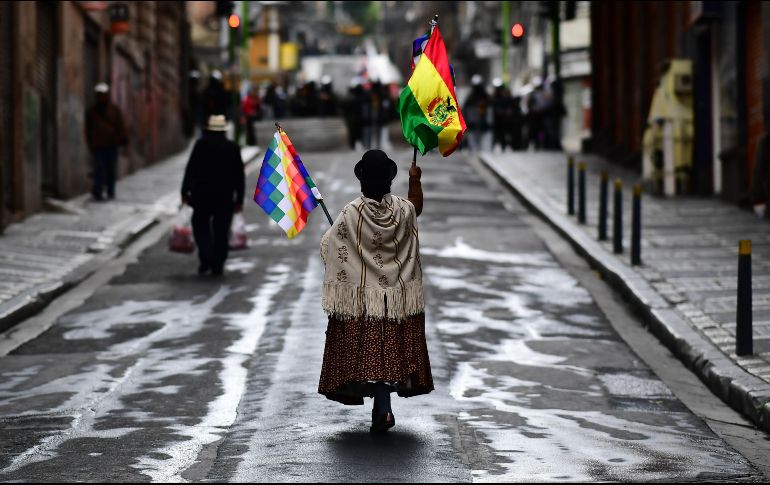 Bolivia celebrará nuevos comicios tras quedar anulados los del pasado 20 de octubre, en medio de acusaciones de fraude. AFP/R. Schemidt